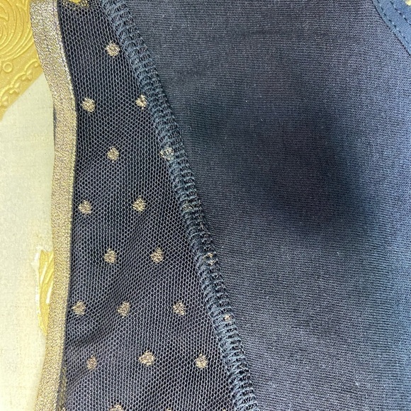 Victoria Secret Dark Blue Gold Hiphugger - Picture 5 of 7